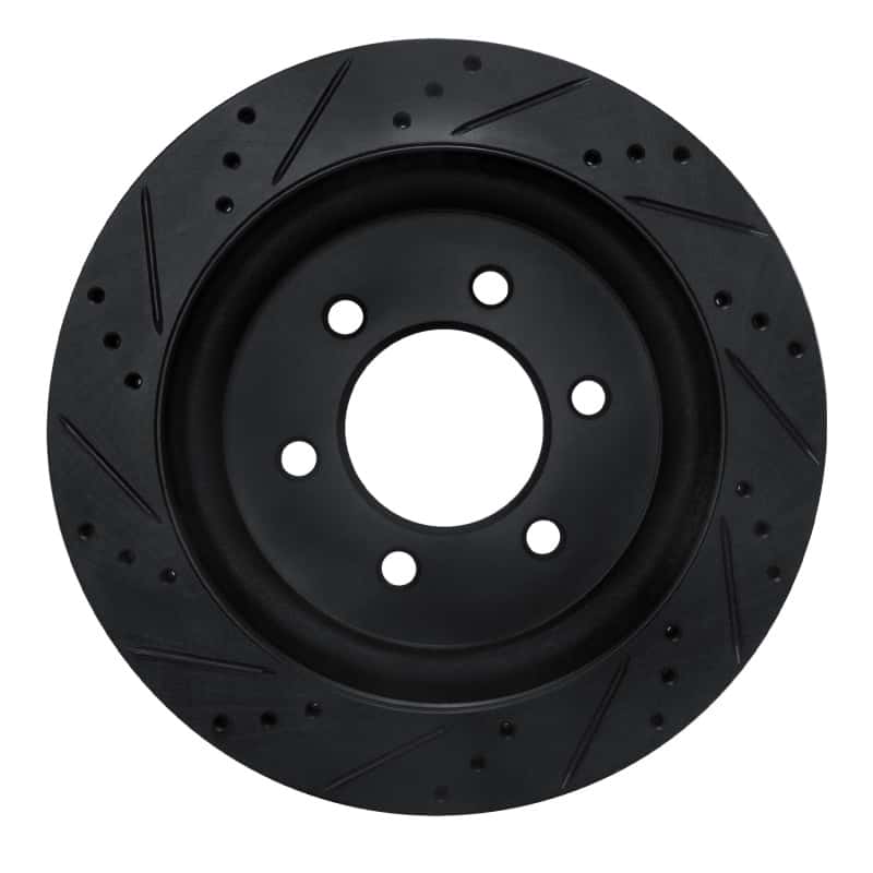 R1 Concepts — R1 18-21 Ford F-150 RWD Rear Right Drilled & Slotted Black Brake Rotor
R1 Brake Rotor Drill - view 5