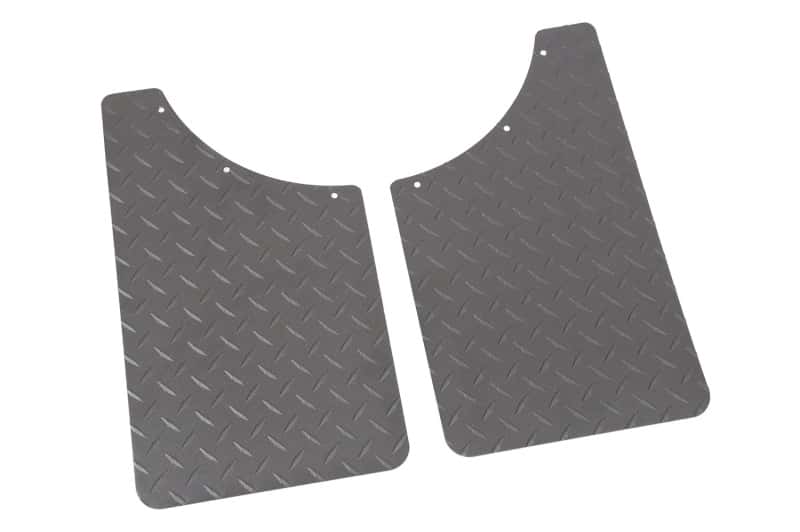 Dee Zee — Dee Zee Universal Flaps Brite-Tread Universal 11x19 Notched (Txt Blk) - view 1