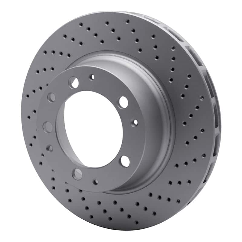 DFC — DFC 78-89 Porsche 930 Right Rear Drilled GeoSPEC Coated Rotor
DFC Brake Rotor - view 2