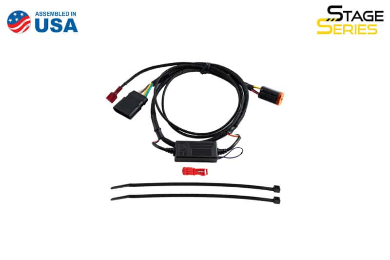 Diode Dynamics — Diode Dynamics Stage Series C1R/C2R 4-pin Single-Output Trailer Wiring Harness - view 3
