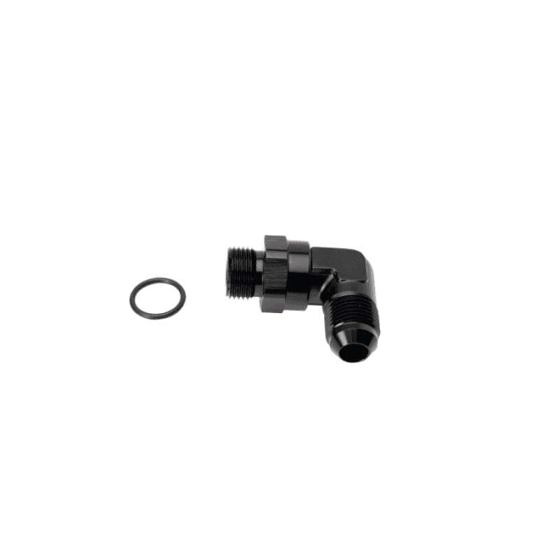 Fleece Performance — Fleece Performance Universal -8AN to 3/4-16in O-Ring 90 Degree Fitting
AN Fitting - view 2