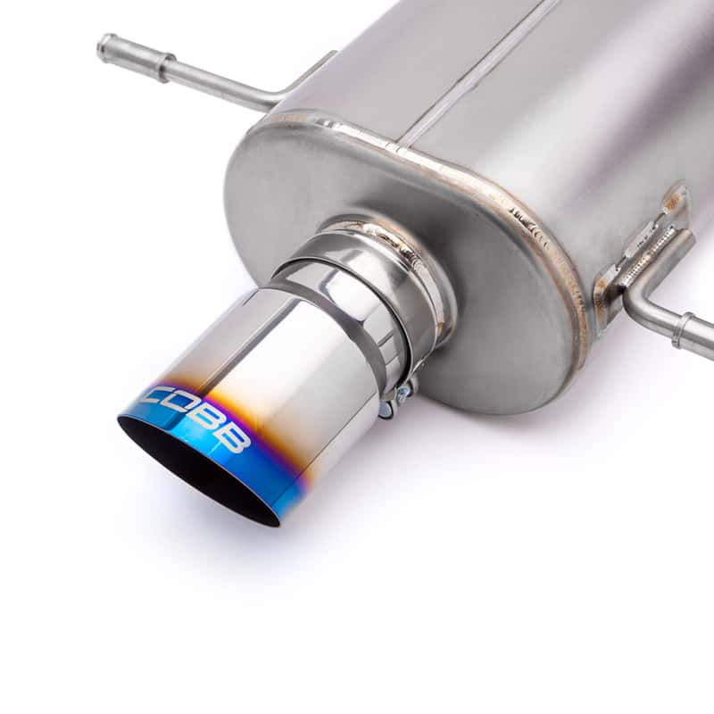 COBB — Cobb Subaru 02-07 WRX / 04-07 STI Titanium Cat-Back Exhaust System - view 3