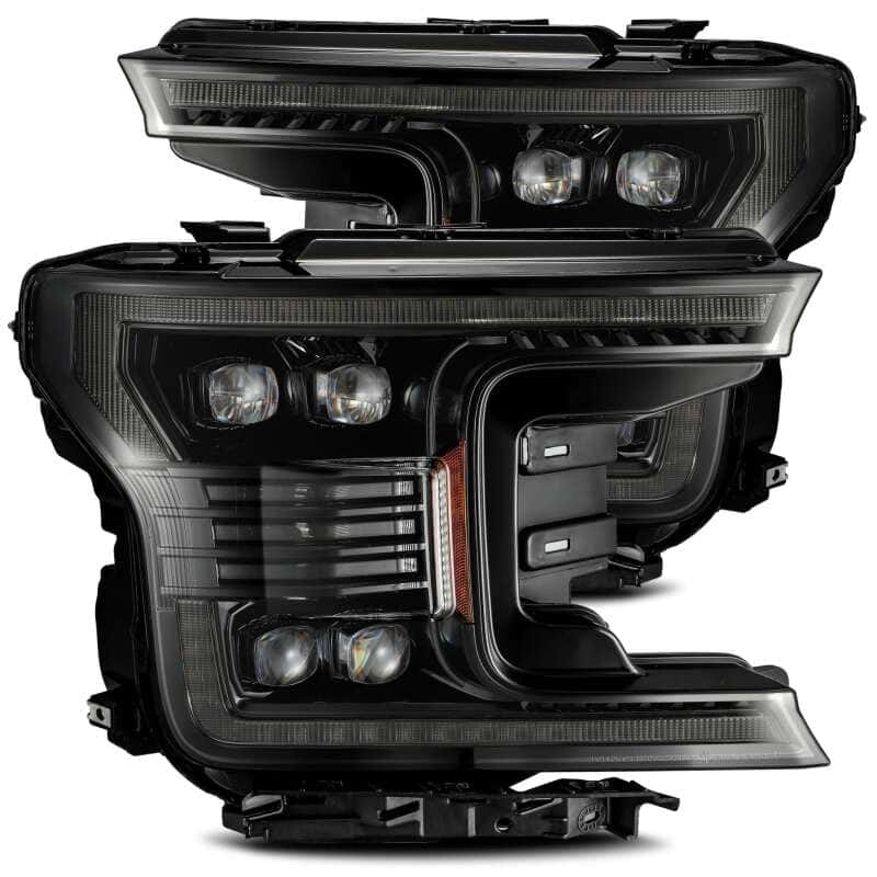AlphaRex — AlphaRex 18-20 Ford F-150 NOVA LED Proj Headlight Plank Style Alpha Blk w/Activ Light/Seq Signal/DRL
Projector Headlights - view 2