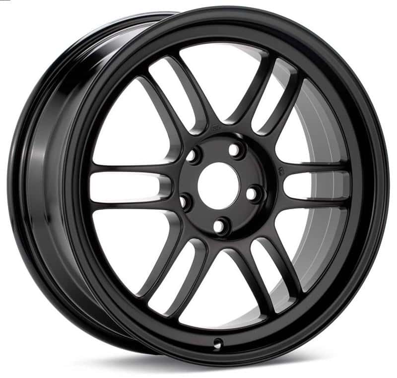 Enkei — Enkei RPF1 17x7 5x114.3 45mm Offset 73mm Bore Black Wheel - view 2