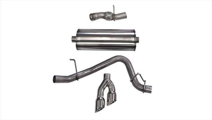 CORSA Performance — Corsa 2015-2020 GMC Yukon Denali 6.2L V8 Single Side Exit Cat-Back Exhaust w/ Polished Tips
Exhaust - view 3