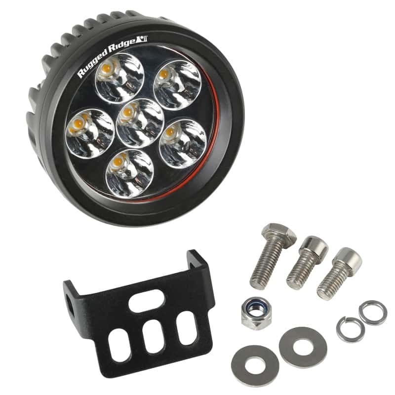 Rugged Ridge — Rugged Ridge 3.5 Inch Round LED Light 18 Watt
Offroad/Racing Lamp
OFFROAD_LIGHTING - view 1