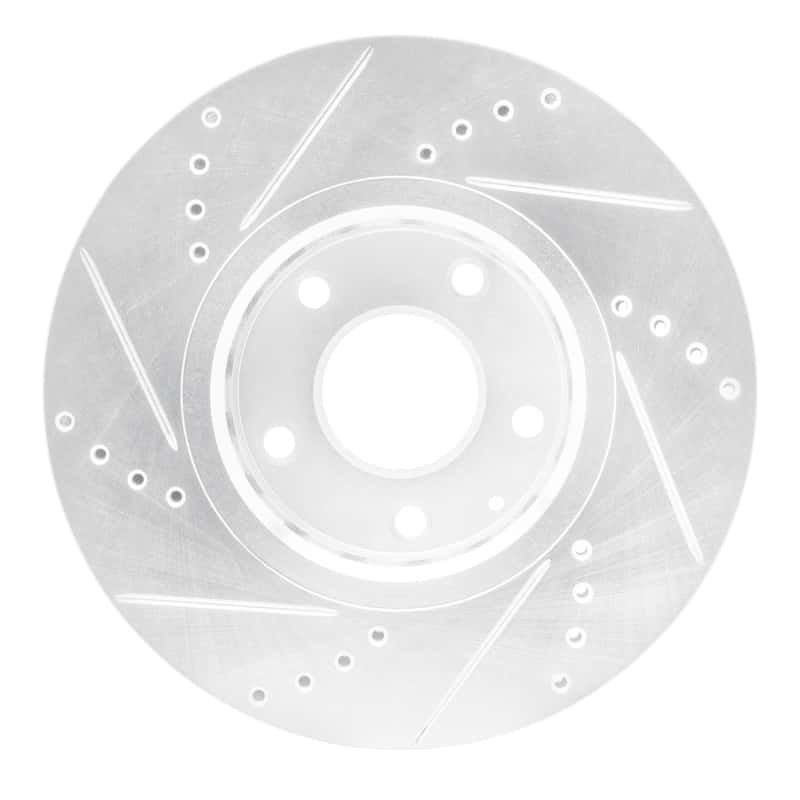 R1 Concepts — R1 16-25 Mazda 6 Front Right Drilled & Slotted Silver Brake Rotor
R1 Brake Rotor Drill - view 5