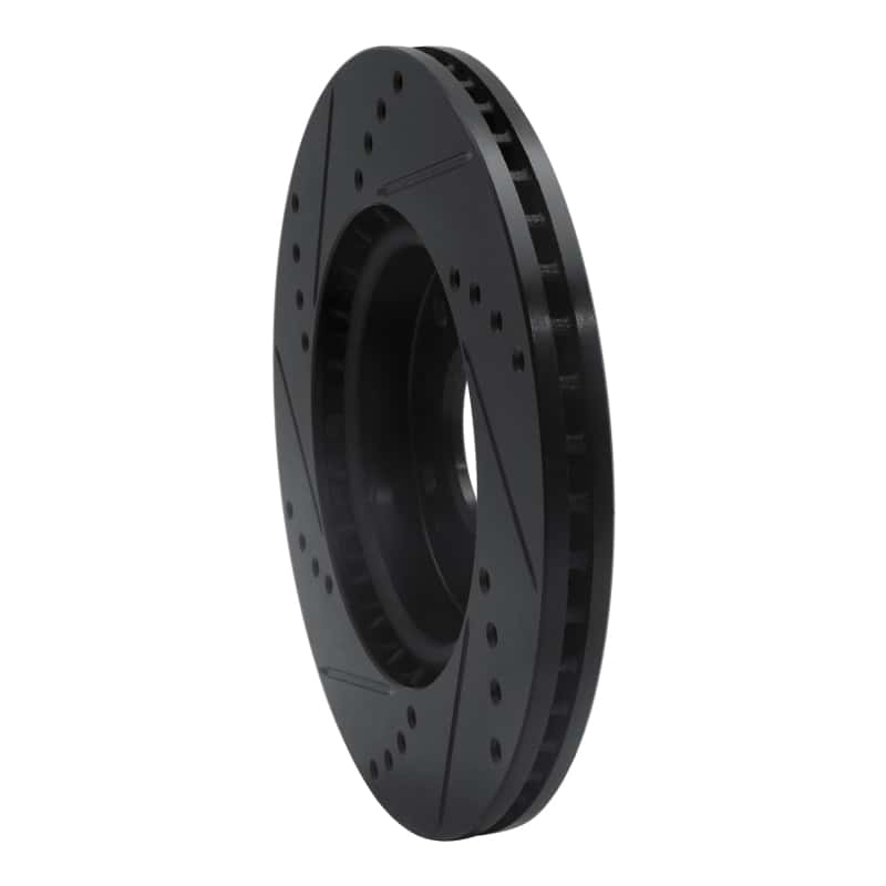R1 Concepts — R1 2011-2025 Hyundai Elantra GT Front Right Drilled & Slotted Black Brake Rotor
R1 Brake Rotor Drill - view 4