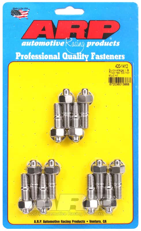 ARP — ARP Buick Stage II & Prod SS hex header stud kit - view 1
