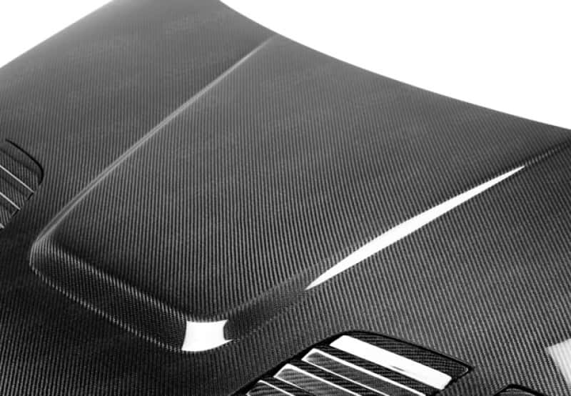 Seibon — Seibon 12-13 BMW F30 GTR-Style Carbon Fiber Hood - view 2