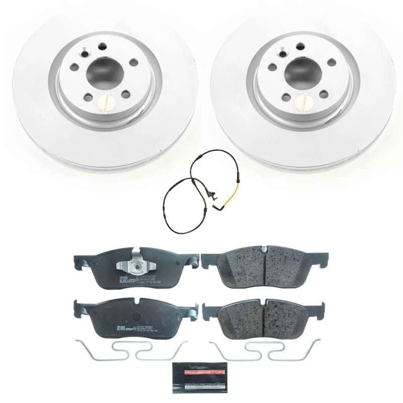 PowerStop — Power Stop 18-19 Jaguar E-Pace Front Euro-Stop Brake Kit - view 1