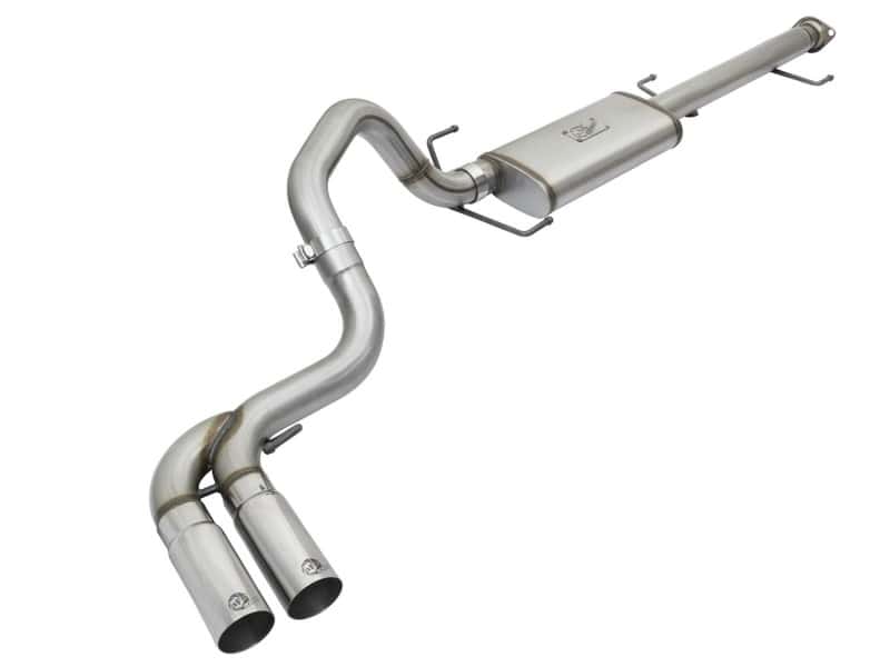 aFe — aFe Rebel Series 3in Stainless Steel Cat-Back Exhaust System w/Polished Tips 07-14 Toyota FJ Cruiser
Cat-Back Exhaust - view 1