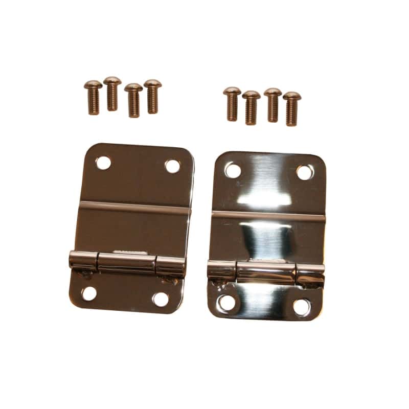 Rugged Ridge — Rugged Ridge 76-86 Jeep CJ Stainless Steel Tailgate Hinges
OFFROAD_EXTERIOR - view 2