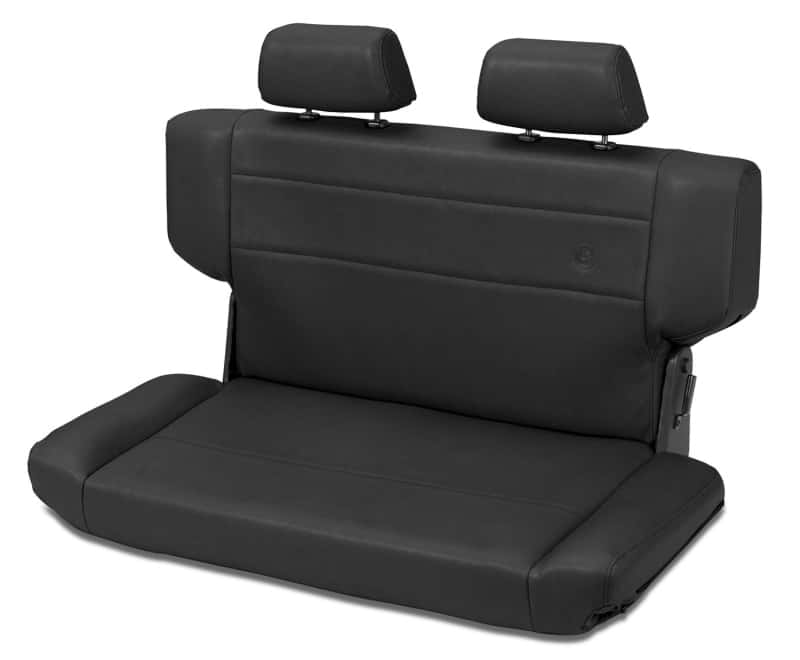 Bestop — Bestop N-Tumble Seat - 97-06 Jeep Wrangler TJ Rear Trailmax Ii Fold (All Vinyl Black Denim)
Fold-N-Tumble Seat - view 1