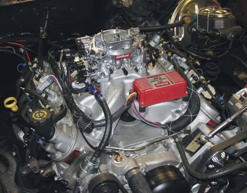 Edelbrock — Edelbrock SBC LS1 Carbureted Manifold
MANIFOLD - view 5
