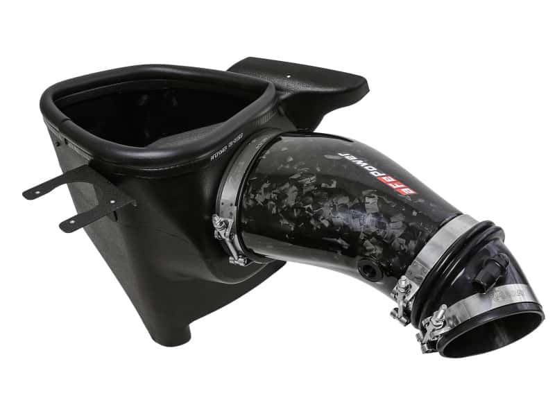 aFe — aFe 2021 Dodge Durango SRT Hellcat Track Series Carbon Fiber Cold Air Intake System w/ Pro 5R Filter
Track Series Intake  - view 6