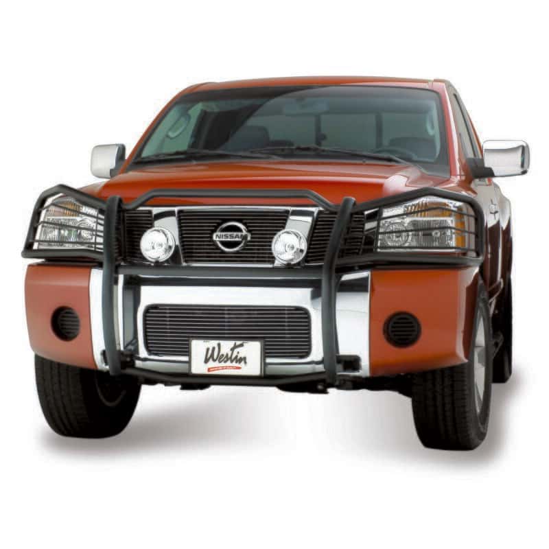 Westin — Westin 2004-2015 Nissan Titan/Armada Sportsman Grille Guard - Black
Grille Guard - view 4