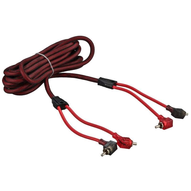 DS18 — DS18 Level 2 RCA Wire 16-Feet Smart 90-Degree Connectors - view 3