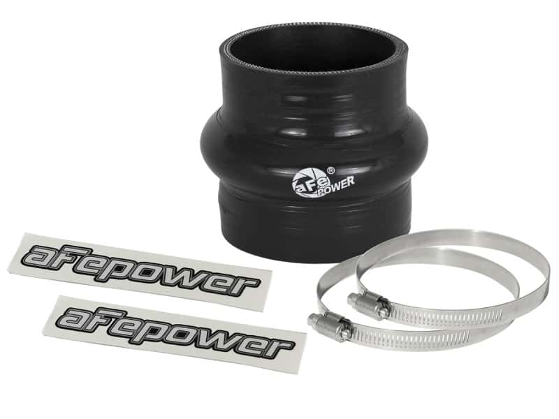 aFe — aFe Magnum FORCE CAI Univ. Silicone Coupling Kit (3in. to 2.75in. ID) Straight Reducer w/Hump
Intake Coupling Kit - view 1