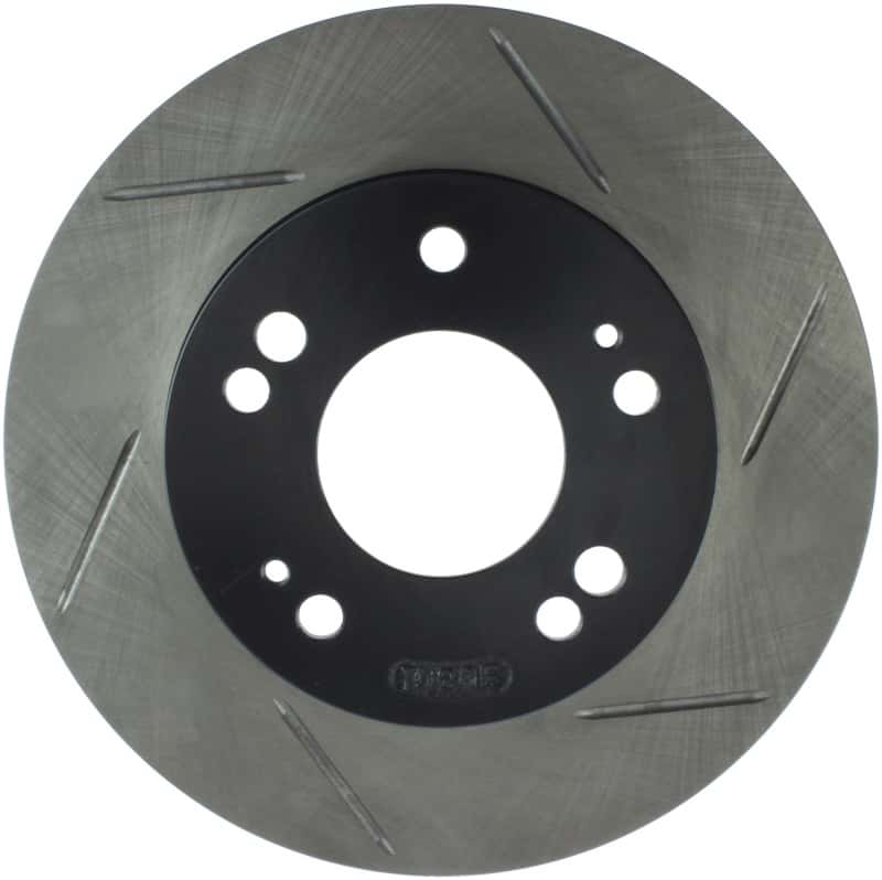 Stoptech — StopTech Power Slot 4/89-00 Mitsubishi Eclipse GST / 2/98-01 Galant 4 cyl Slotted Left Front Rotor
Sport Slotted Rotor - view 1