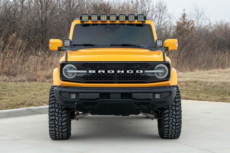 Diode Dynamics — Diode Dynamics Bronco SS5 Sport CrossLink Windshield - Yellow Combo Lightbar Kit - view 5