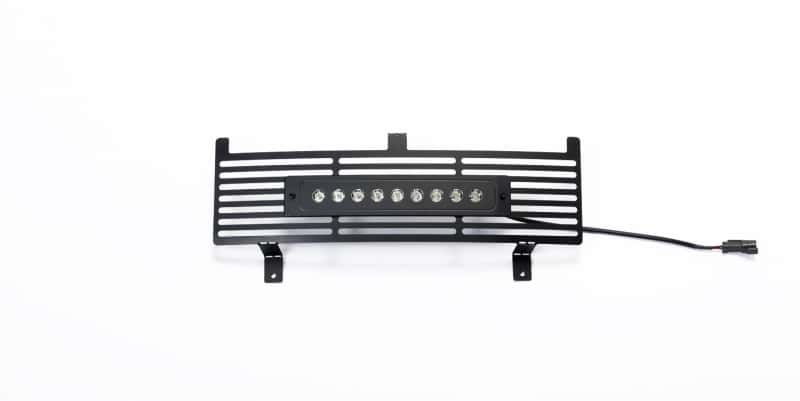 Putco — Putco 15-19 Chevy Silv HD SS Black Bar Design Bumper Grille Insert w/ Curved Flush 10in Light Bar
BmprValanceGrilleIns - view 1