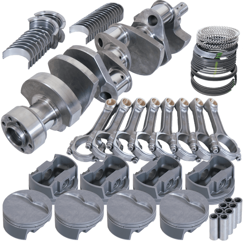 Eagle — Eagle Chevy LT1350 1Pc 3.750in Crank 6.000in I-Beam Rods -5cc 4.060in Pistons Rotating Assembly
Street & Strip Assy - view 1