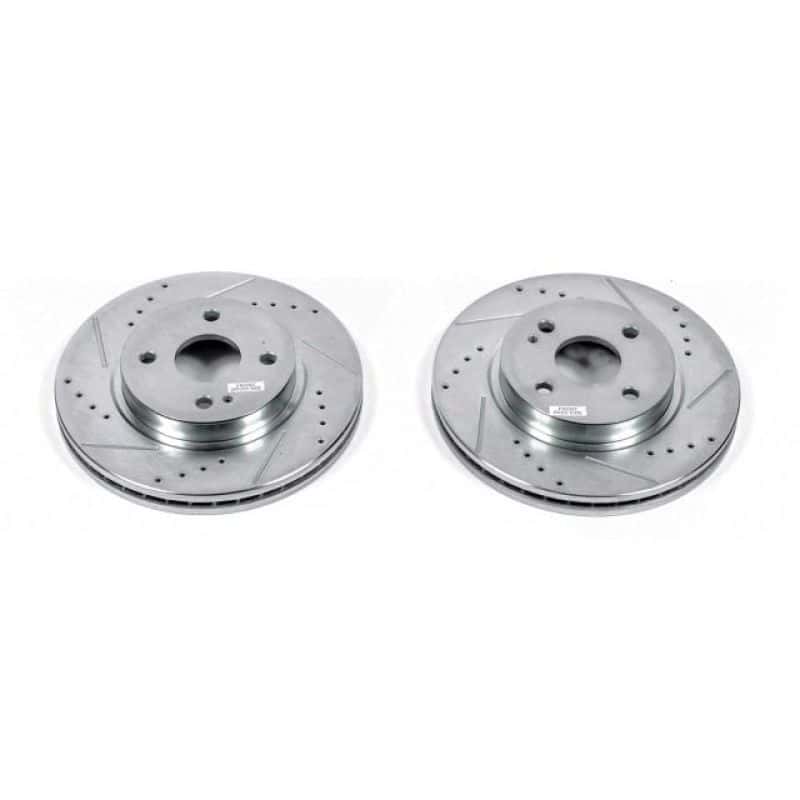 PowerStop — Power Stop 11-14 Mazda 2 Front Evolution Drilled & Slotted Rotors - Pair
PowerStop XPR - view 1