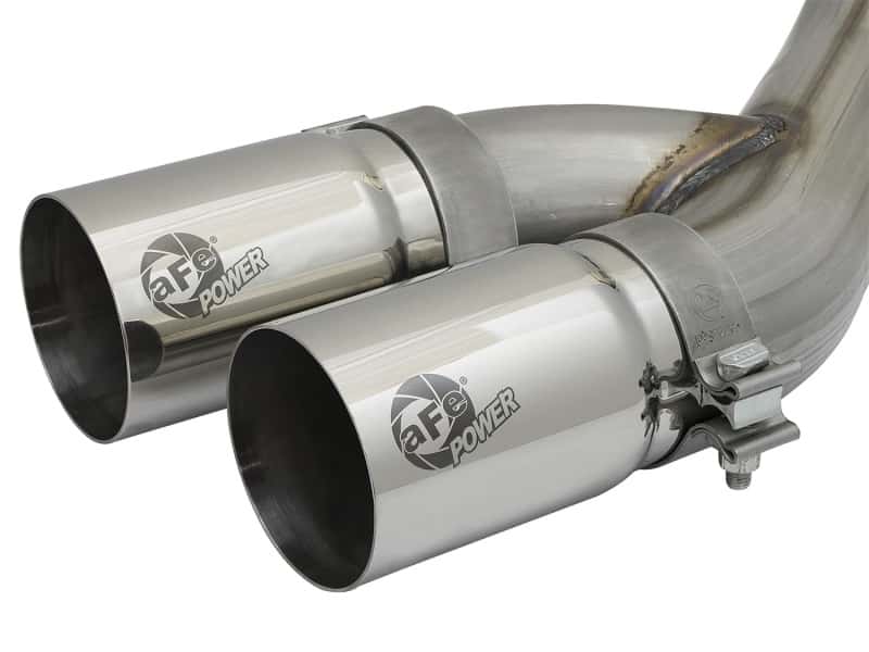 aFe — aFe POWER Rebel Series 3.5in 409 SS Cat Back Exhaust w/Pol Tips 14-17 RAM 2500/3500 V8-6.4L Hemi
Rebel Series Exhaust - view 5