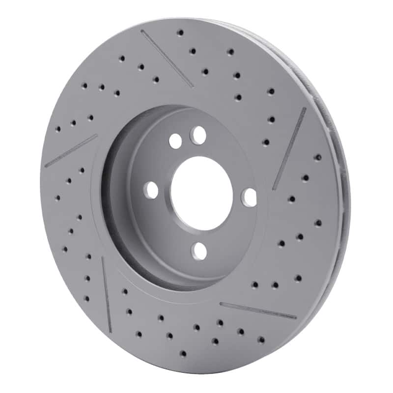 DFC — DFC 07-15 Mini Cooper (Excl Clubman) Front Drilled GeoSPEC Coated Rotor and Slotted
DFC Brake Rotor - view 4