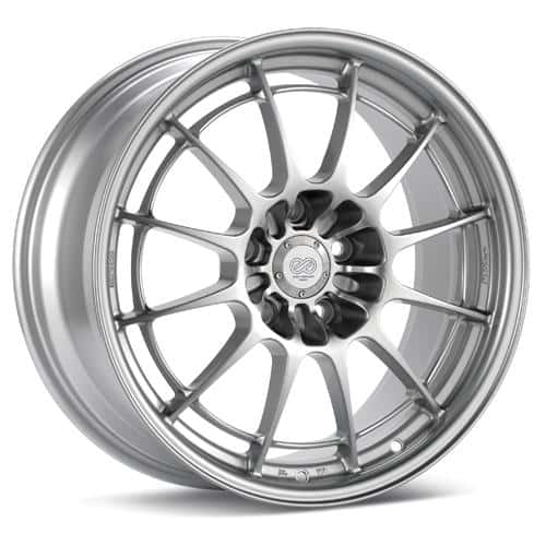 Enkei — Enkei NT03+M 18x9.5 5x114.3 40mm Offset 72.6mm Bore Silver Wheel G35/350z - view 3