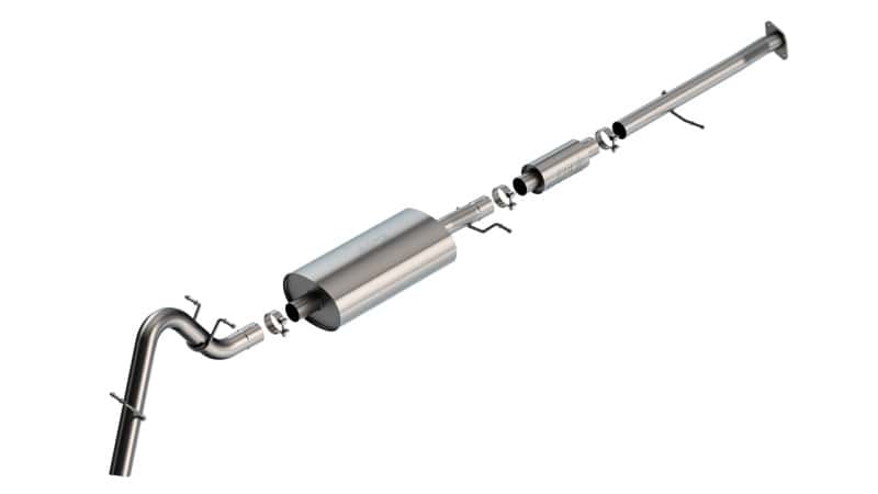 Borla — Borla 23-24 Chevrolet Colorado / 23-24 GMC Canyon S-Type Catback Exhaust w/Turndown Tips
Cat-Back System - view 1