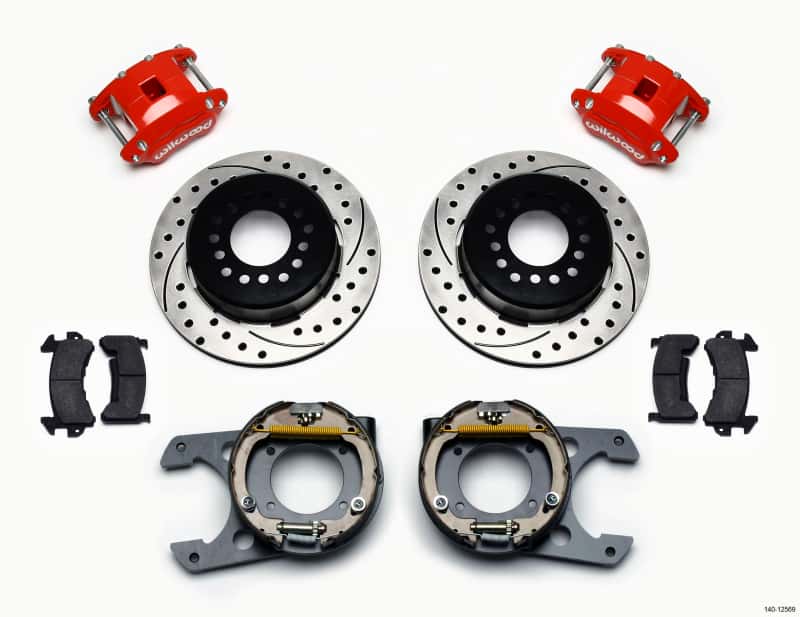 Wilwood — Wilwood Chevy C10 D154 Rear Parking Brake Kit - Black
BRAKE KIT - view 1