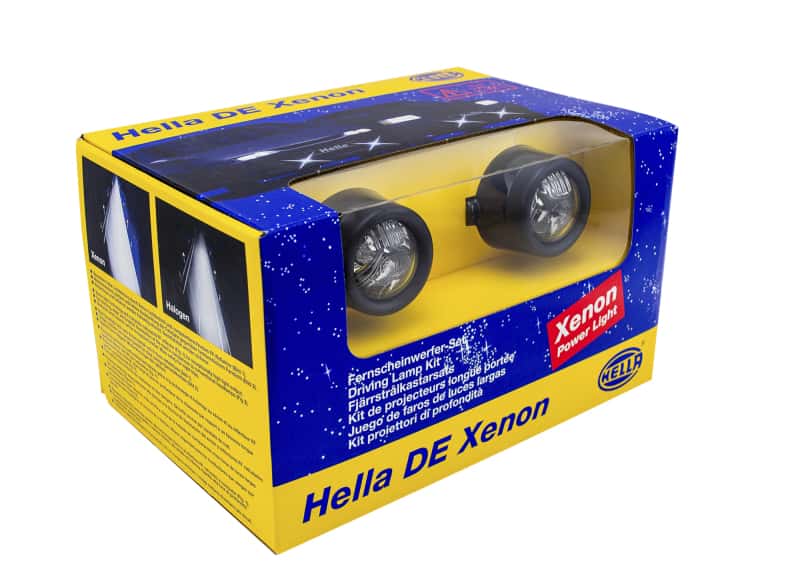 Hella — Hella Lamp Kit Micro DE XENON DRV BLK D2S 12V EC
Driving Lamp Kit - view 14