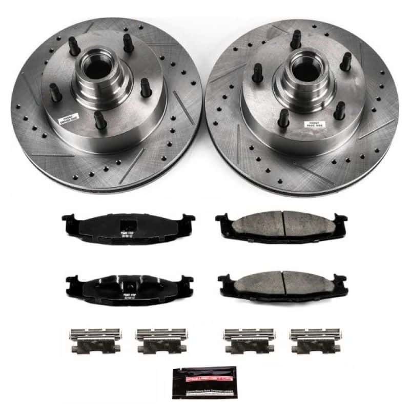 PowerStop — Power Stop 2003 Ford E-150 Front Z23 Evolution Sport Brake Kit - view 1