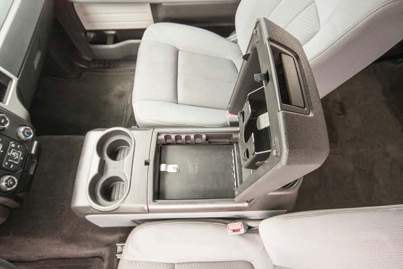 Tuffy Products — Tuffy Console Safe W/ Keyed Lock For Ford F150
Console Safe - view 3
