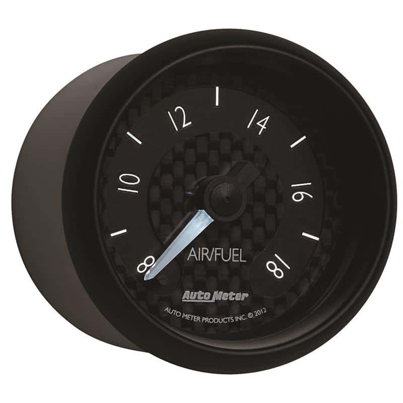 AutoMeter — Autometer GT Series 52mm Full Sweep Electronic 8:1-18:1 AFR Wideband Air/Fuel Ratio Analog
2-1/16" ANALOG WIDEB - view 6