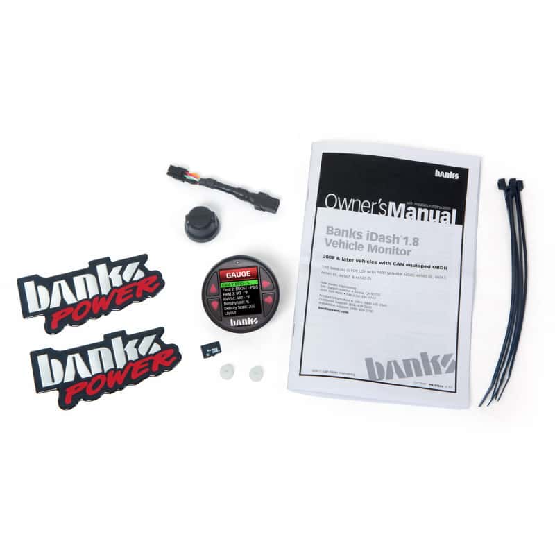 Banks Power — Banks Power iDash 1.8 DataMonster Universal CAN Gauge for use w/Banks Bus Modules
Gauges/Mounting
Banks Ram-Air - view 10