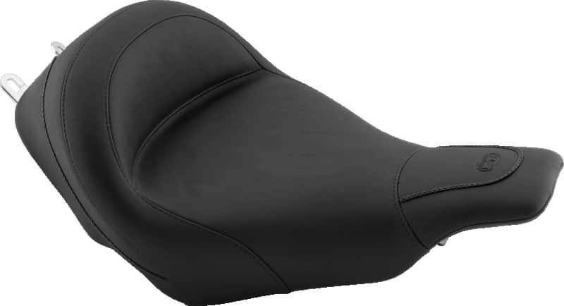 Mustang Motorcycle — Mustang 97-07 Harley Electra Glide, Road Glide Harley Standard Touring Solo Seat - Black - view 2
