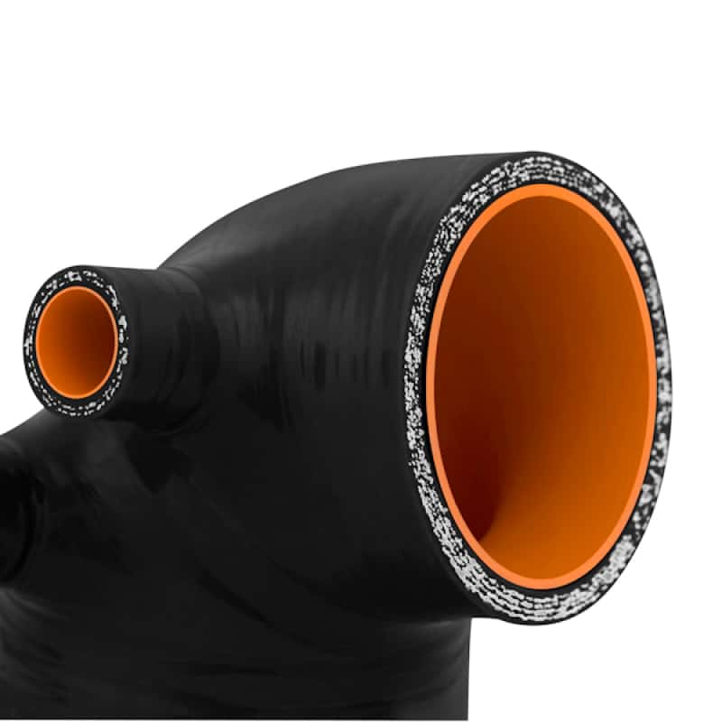 Mishimoto — Mishimoto 92-99 BMW E36 (325/328/M3) w/ 3.5in HFM Black Silicone Intake Boot
Air Intake Hose - view 4
