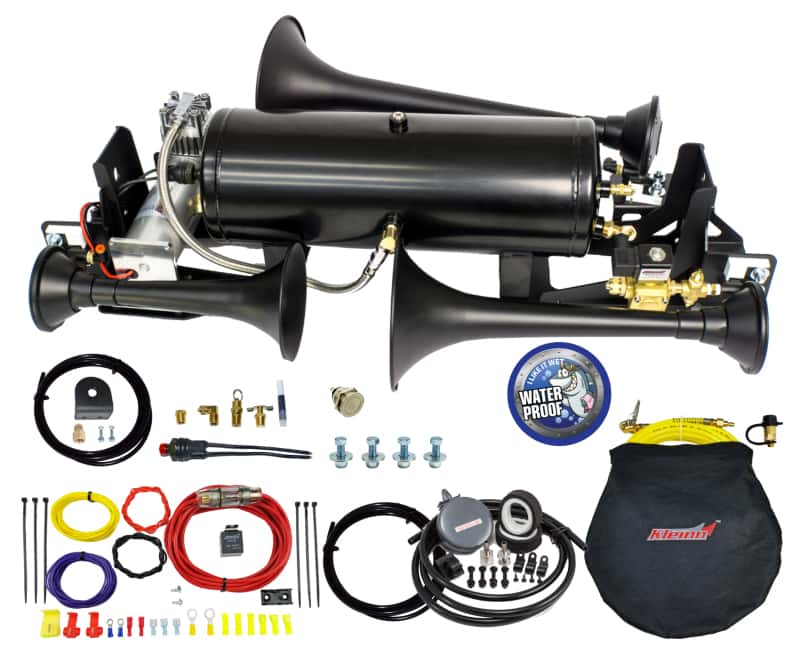 Kleinn Air Horns — Kleinn 09-18 Dodge Ram 1500 Onboard Air System w/ Model 730 Horns
Train Horn - view 2