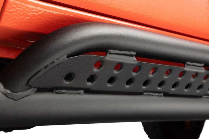 Go Rhino — Go Rhino 2024 Toyota Tacoma DC 4dr Xtreme Frame Mount Sliders - Tex. Blk
Frame Mount Sliders - view 6