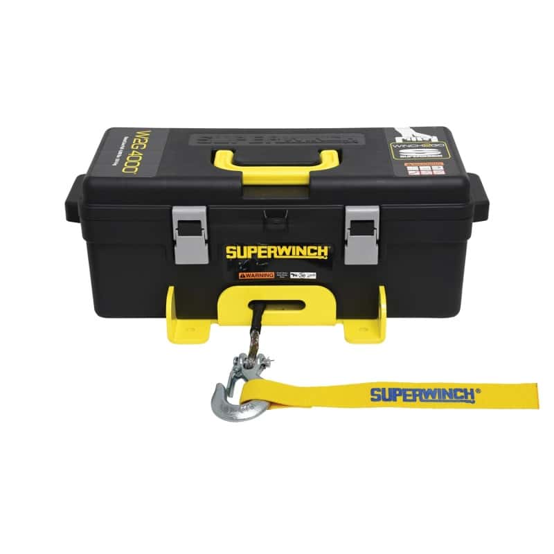 Superwinch — Superwinch 4000 LBS 12V DC 3/16in x 50ft Synthetic Rope Winch2Go
WinchRope
Winch - view 3