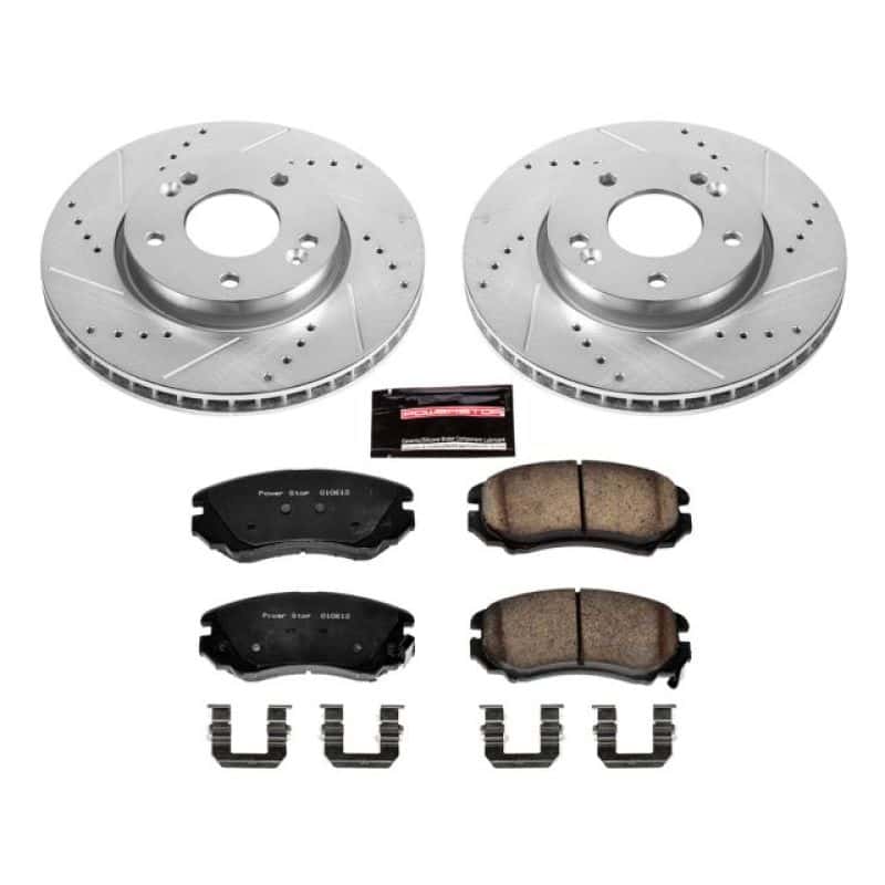 PowerStop — Power Stop 10-11 Kia Soul Front Z23 Evolution Sport Brake Kit - view 1