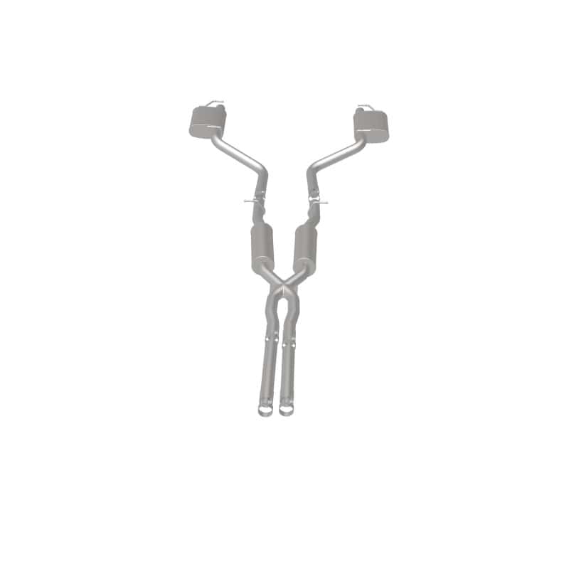 Magnaflow — MagnaFlow Cat-Back SS 2.5in Dual Split Rear Exit (OEM Tips) 15-16 Dodge/Chrysler Charger/300 5.7L V8
Cat-Back - view 13