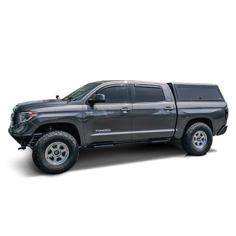 Westin — Westin EXP Truck Cap COMPLETE KIT A + BS (07-21 Toyota Tundra CrewMax 5.5ft. Bed) - Black - view 4