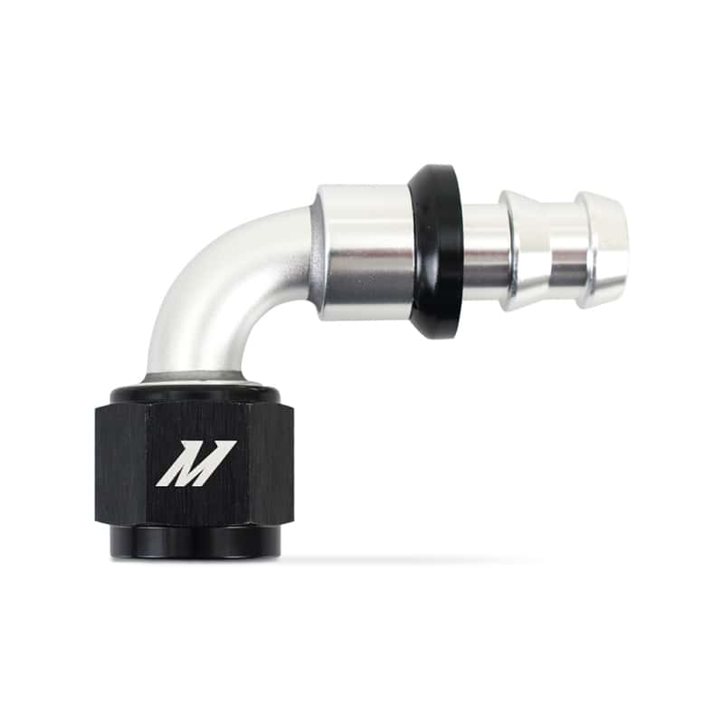 Mishimoto — Mishimoto 90 Degree Push Lock Fitting - 8AN
Hose Fitting - view 1