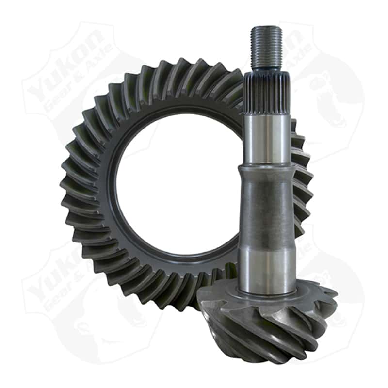 Yukon Gear & Axle — Yukon Gear High Performance Gear Set For GM 8.5in & 8.6in in a 4.56 Ratio
Ring & Pinion Set
Ring/Pinion Set - view 2