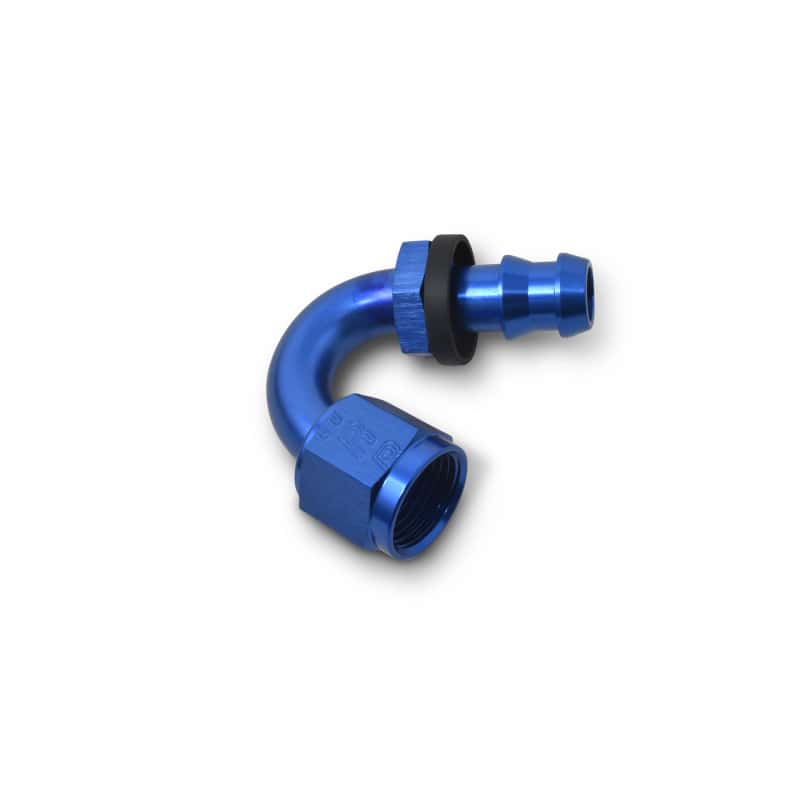 Russell — Russell Performance -8 AN Twist-Lok 150 Degree Hose End (3/4in Radius)
Hose Fitting - view 5