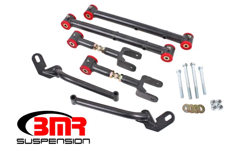 BMR Suspension — BMR 78-87 G-Body Adj. Rear Suspension Kit - Black Hammertone
Rear Suspension Kit - view 1